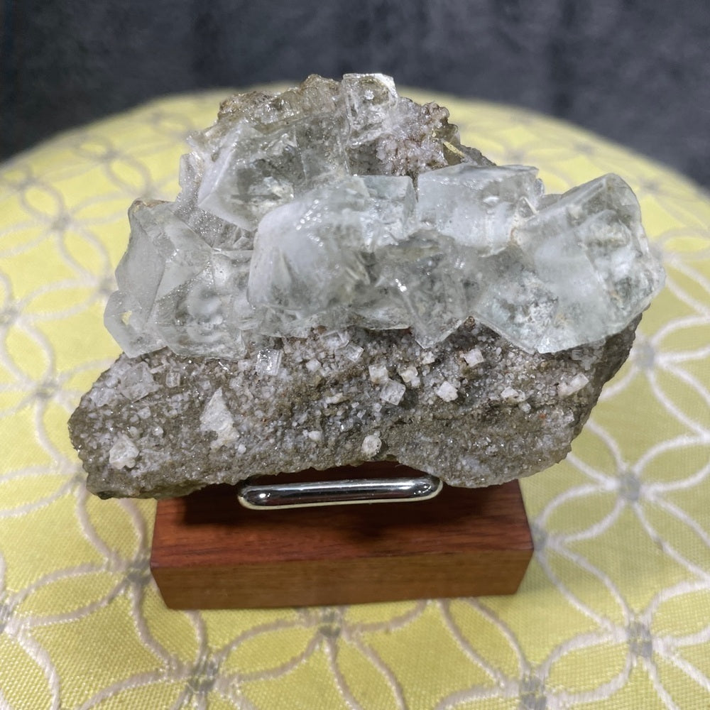 Wow- THE TRANSPARENCY CRYSTAL CLEAR GREEN FLUORITE FROM XIANGHAULING CHINA