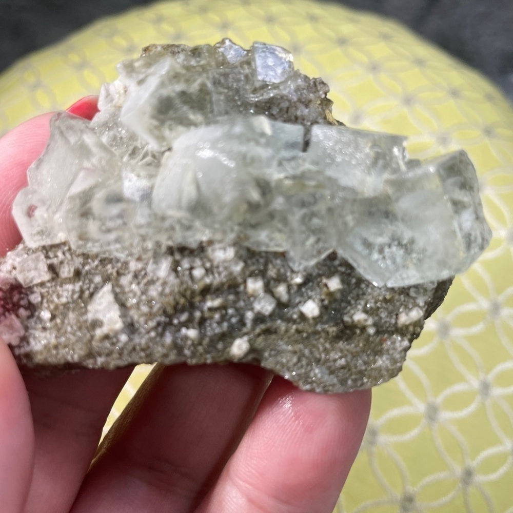 Wow- THE TRANSPARENCY CRYSTAL CLEAR GREEN FLUORITE FROM XIANGHAULING CHINA