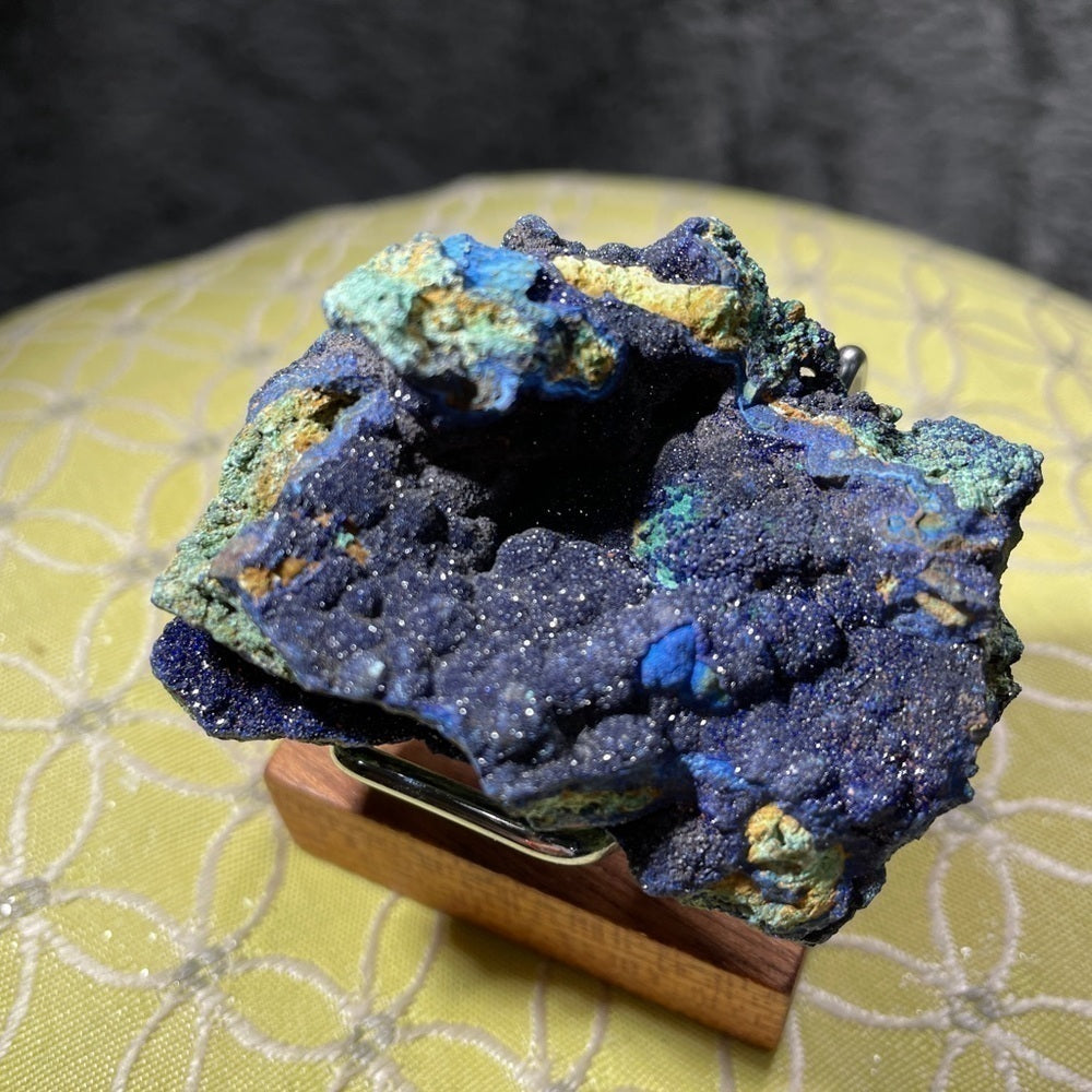 AZURITE- all natural crystals/minerals UNIQUE extra sparkle and shine 2.5”