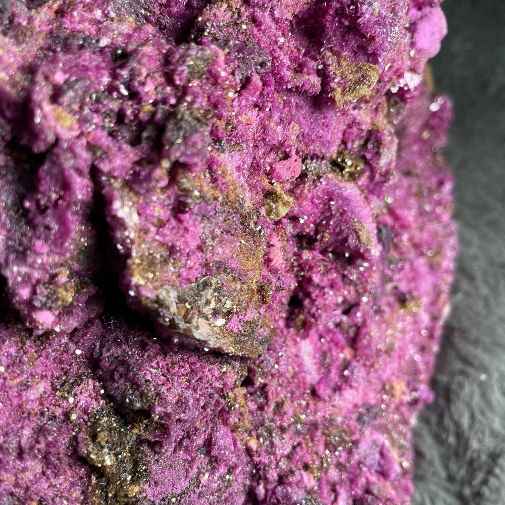 EXTRA LARGE-All naturall RUBY mineral/crystal specimen w/ pyrite