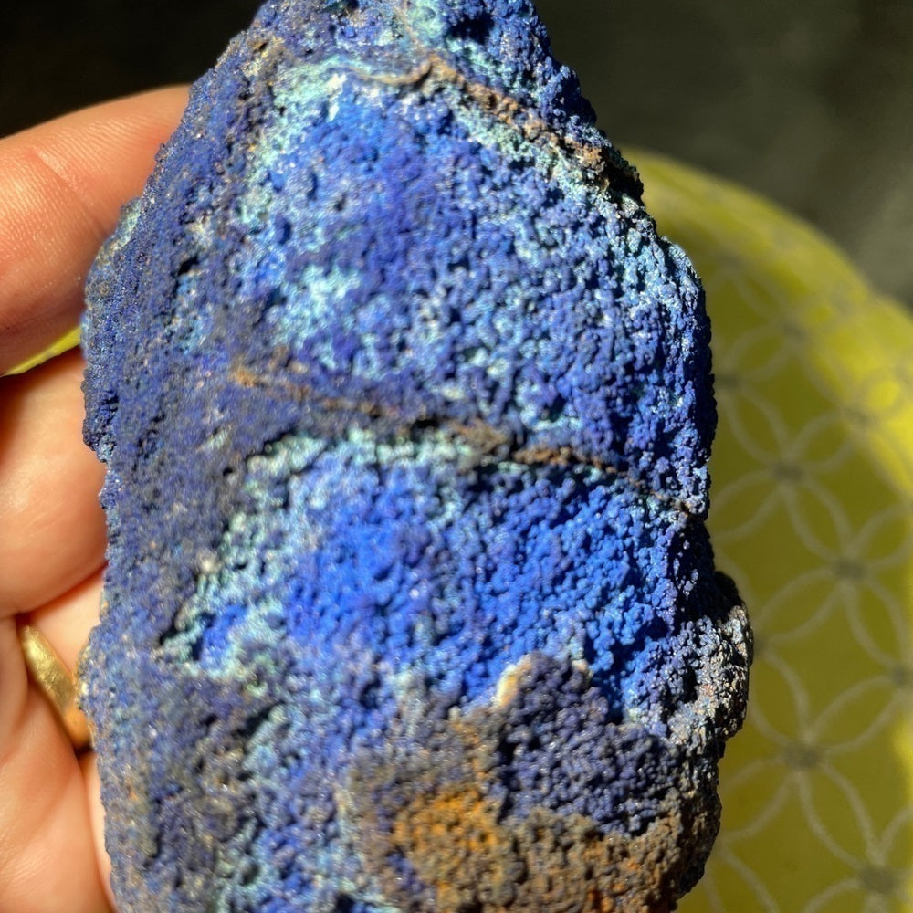 Genuine Crystal/ minerals- VERY BLUE AZURITE