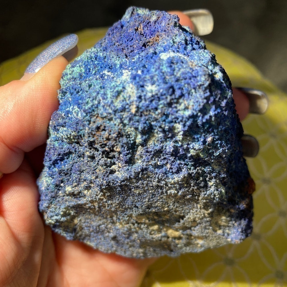 Genuine Crystal/ minerals- VERY BLUE AZURITE