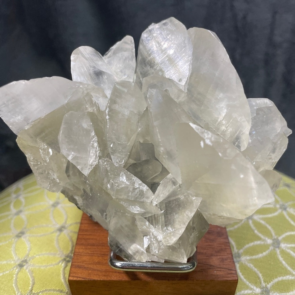 AMAZING YELLOW PADDLE CALCITE- EXTRA SHINE 4” in diameter 2” paddles! STUNNING