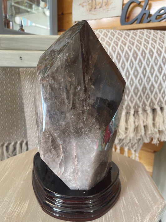 XL 16.8LB Genuine Smokey Quartz