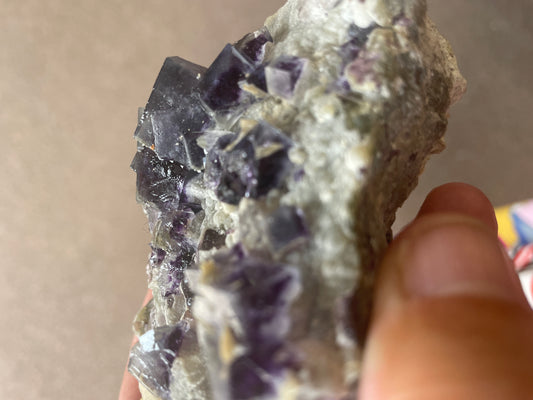 Natural Tanzanite Fluorite