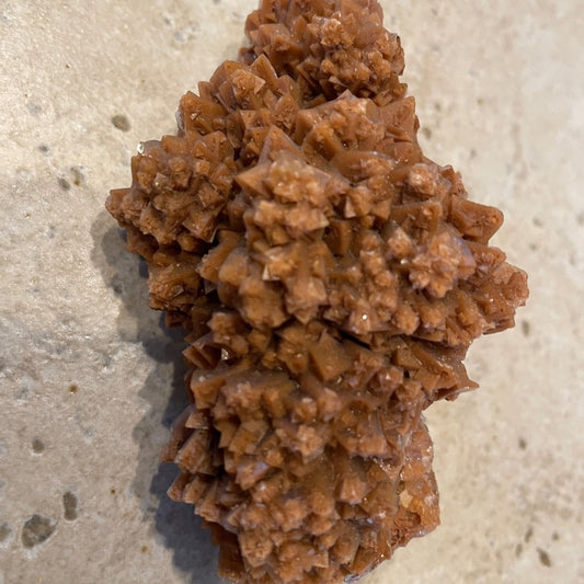 Raw crystals cluster - FIRE ORANGE QUARTZ!!