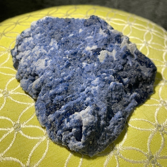 Raw crystal- BLUEBERRY FLUORITE!