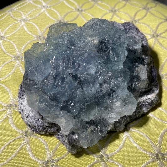 Crystal cluster- deep green fluorite