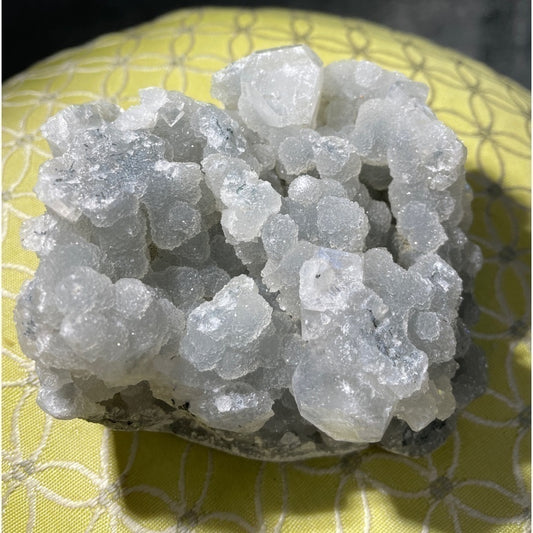 Raw crystal cluster- genuine  4”x3”x2.5” hard to find extra chunky