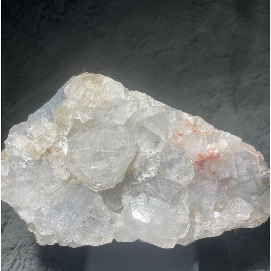 Clear quartz crystal- cube formation- sparkles and shines-5.5”x3.5”all natural