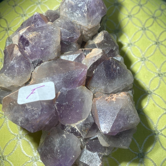 RAW AMETHYST CLUSTER from MADAGASCAR XL TEETH 6”x3”x2.5” extra chunky