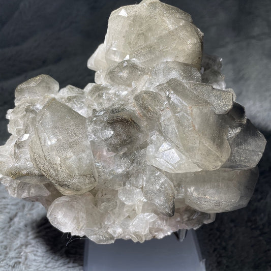 Raw crystal cluster- BENZ CALCITE CLUSTER!!!5”x4.5”