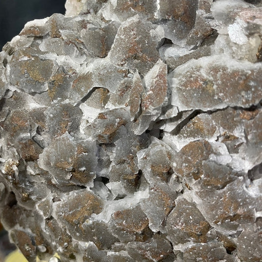 WOWZA- NATURAL “FISH SCALE” CALCITE UNIQUE AND UNCOMMON 6”x6” COLLECTORS PIECE