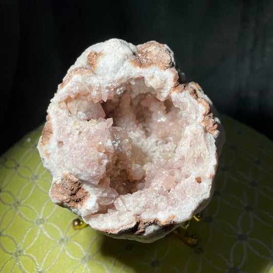 Raw crystal- quality PINK AMETHYST DRUZY GEODE 3” baby teeth extra druzy- peace