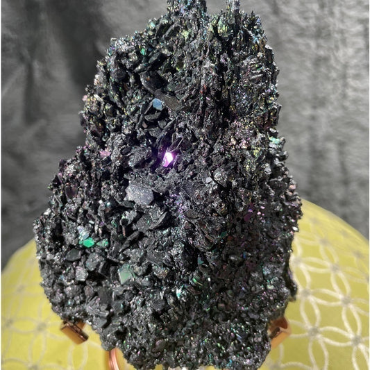Raw crystals/minerals - CORUNDUM- every color of the rainbow- super sparkle 5”x3